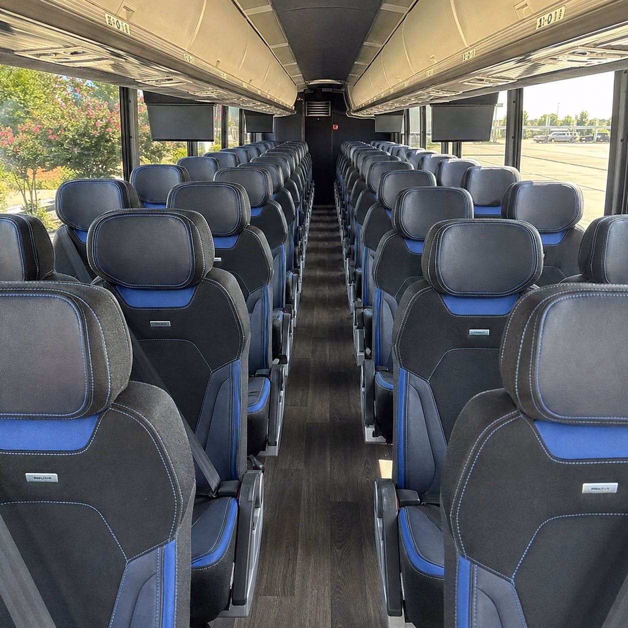 poway charter bus rental inside