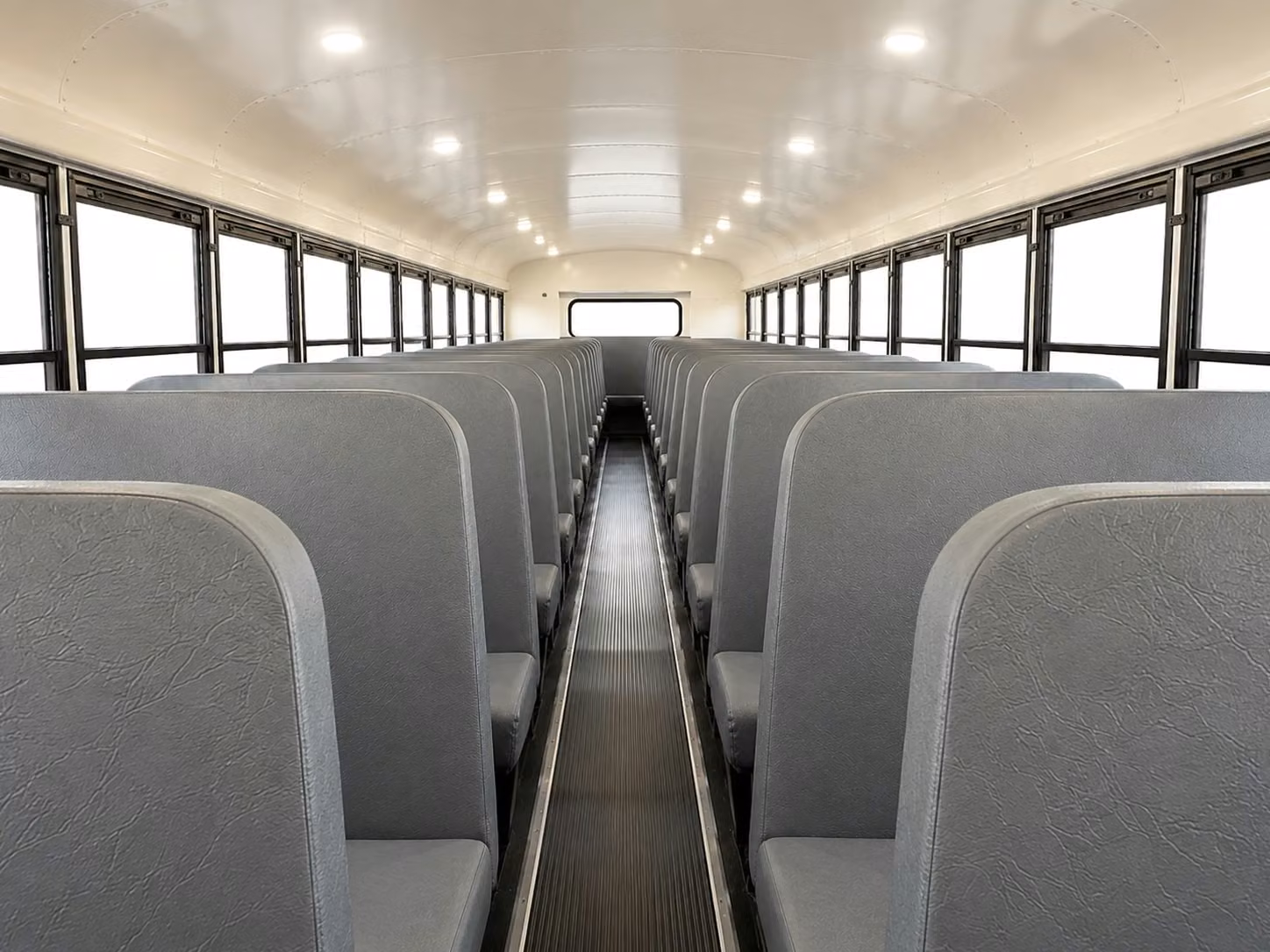school bus interior
